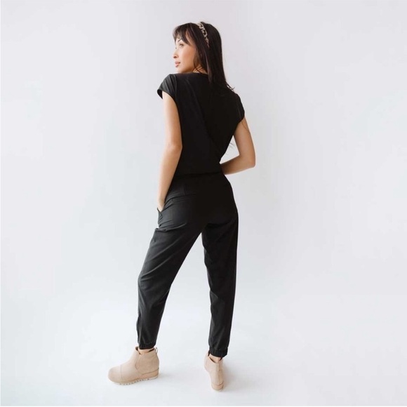 Albion Pants - ALBION | Black Women's fit everyday Jumpsuit